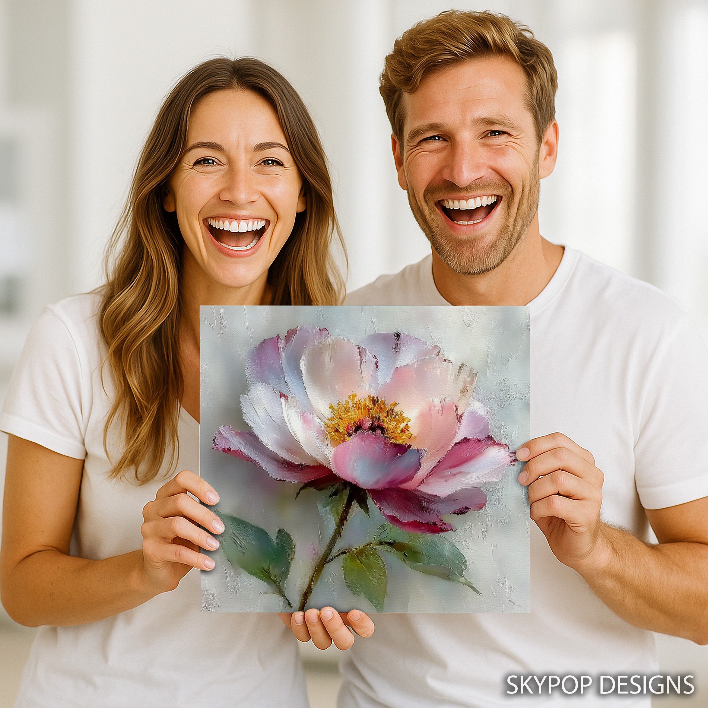 9.jpg Pink Peony Art