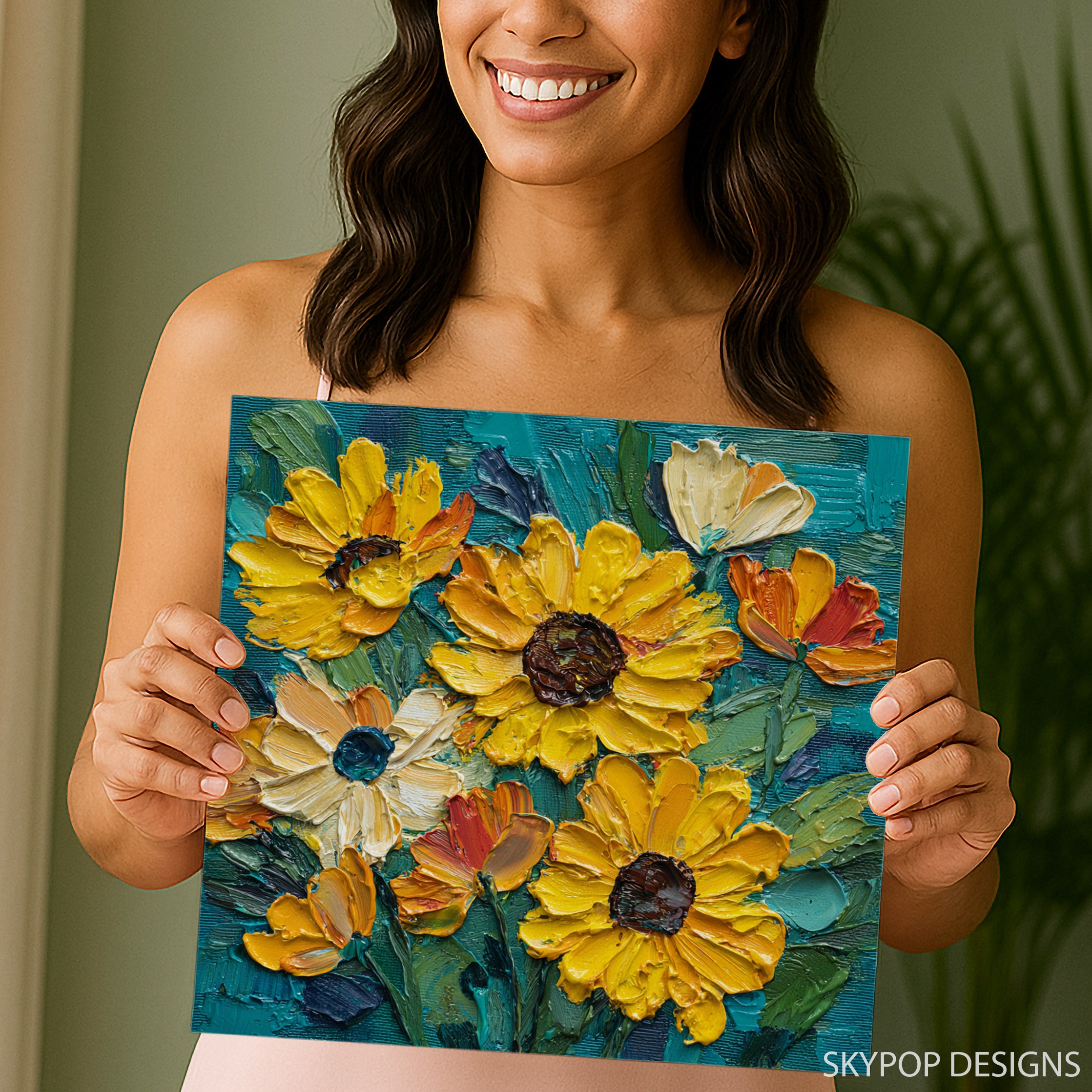 9.jpg Sunflower Burst Art