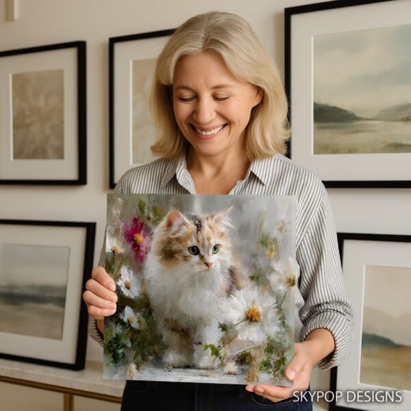 Fluffy Kitten Art