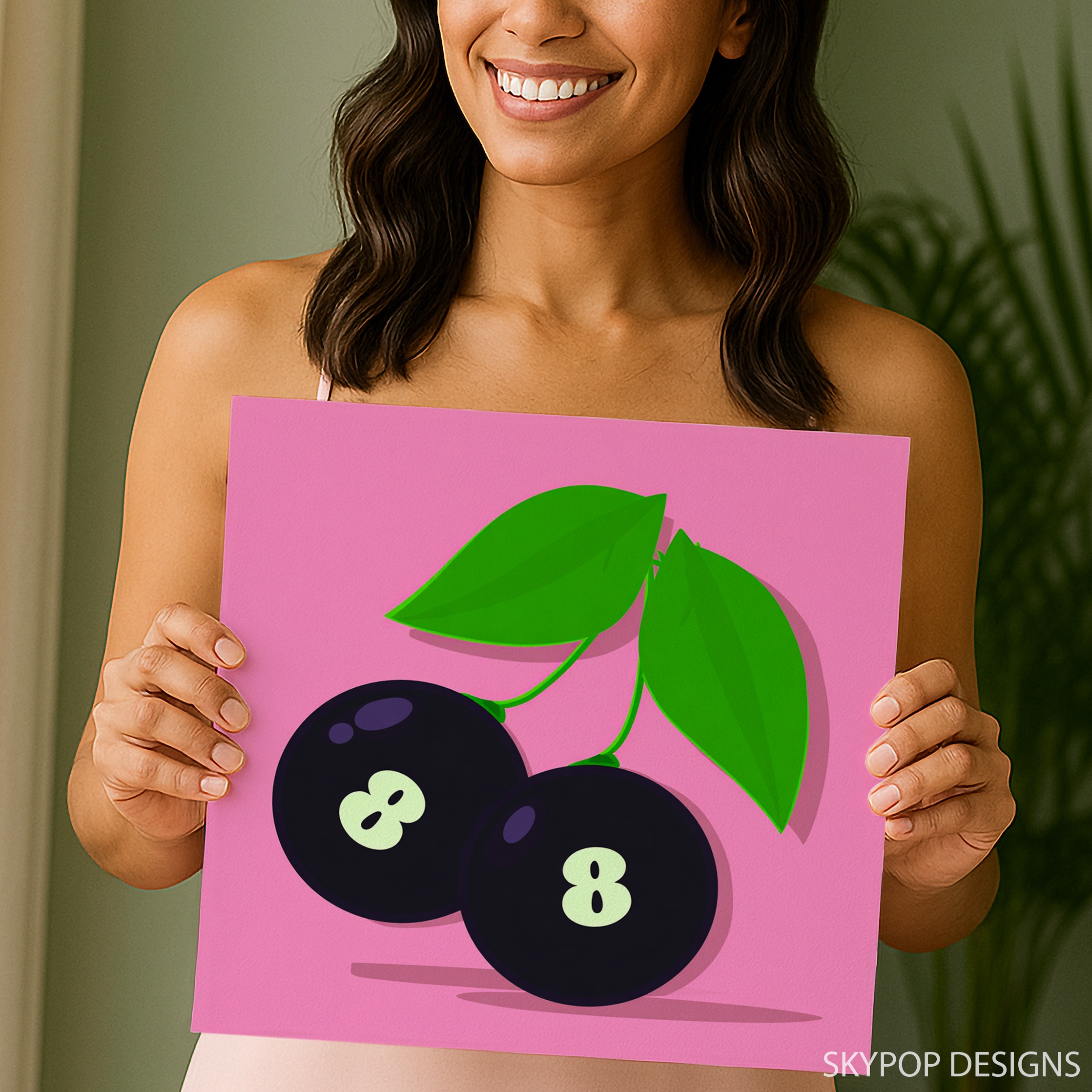 9.jpg Cherry Eight Ball Art