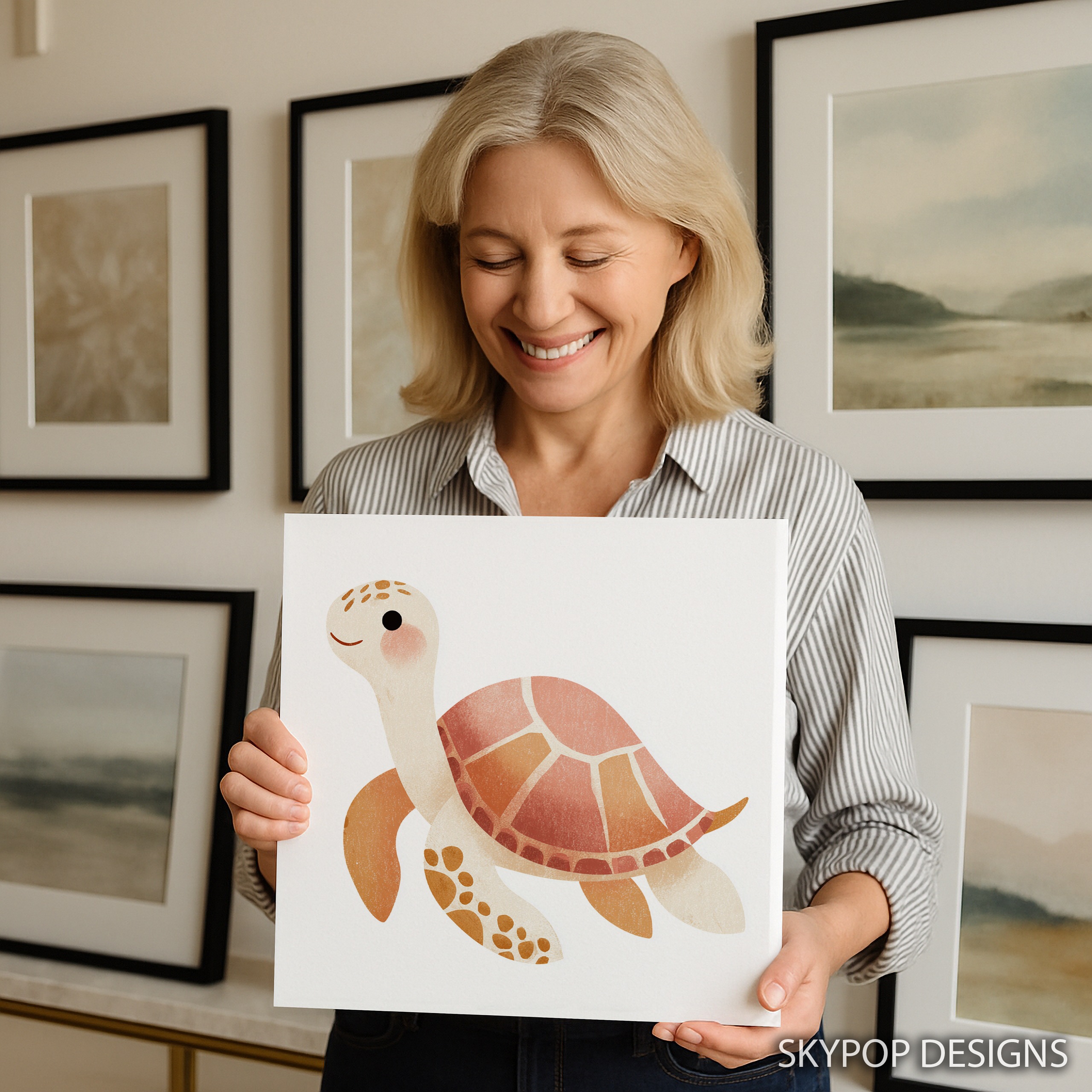 9.jpg Sea Turtle Art