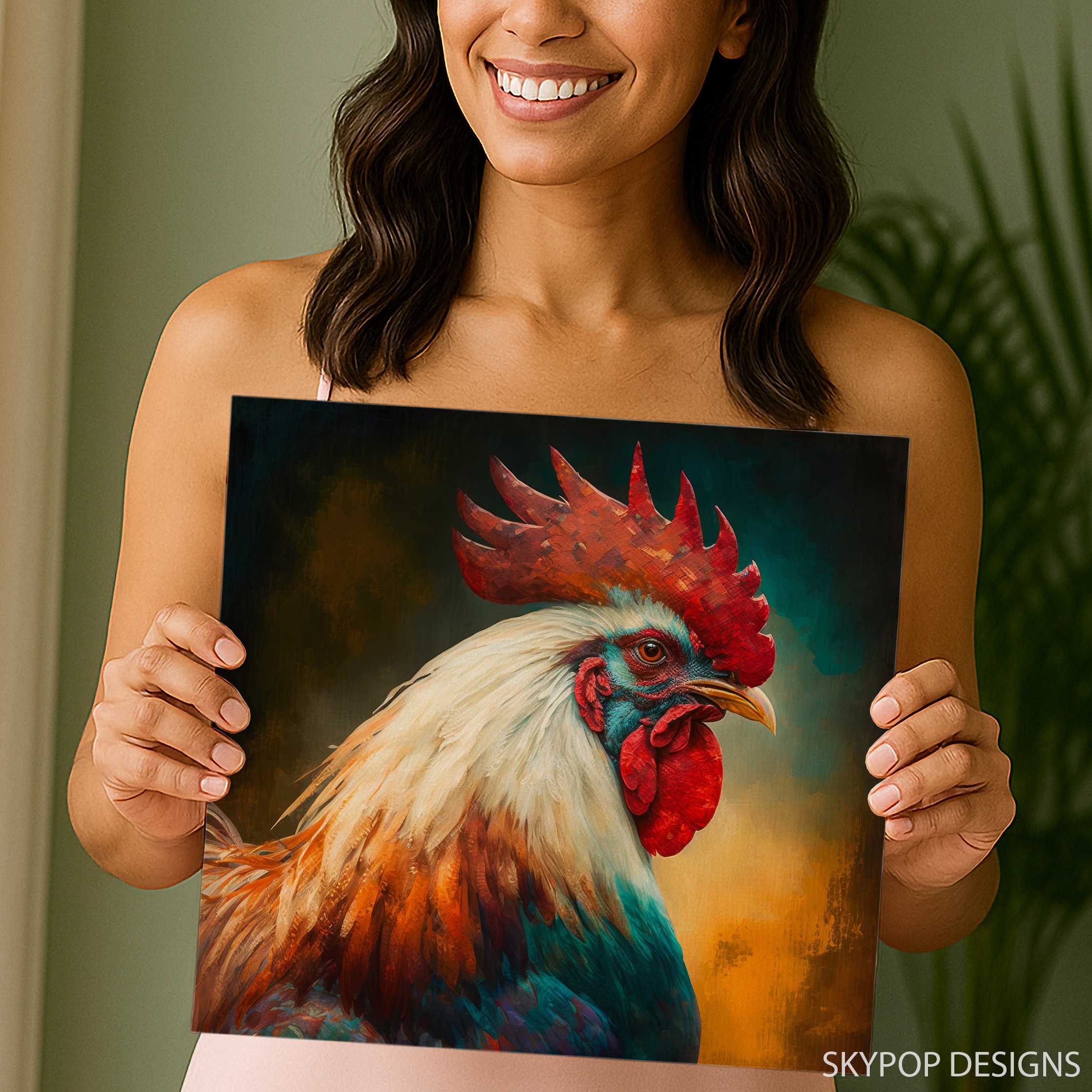 9.jpg Rooster Art