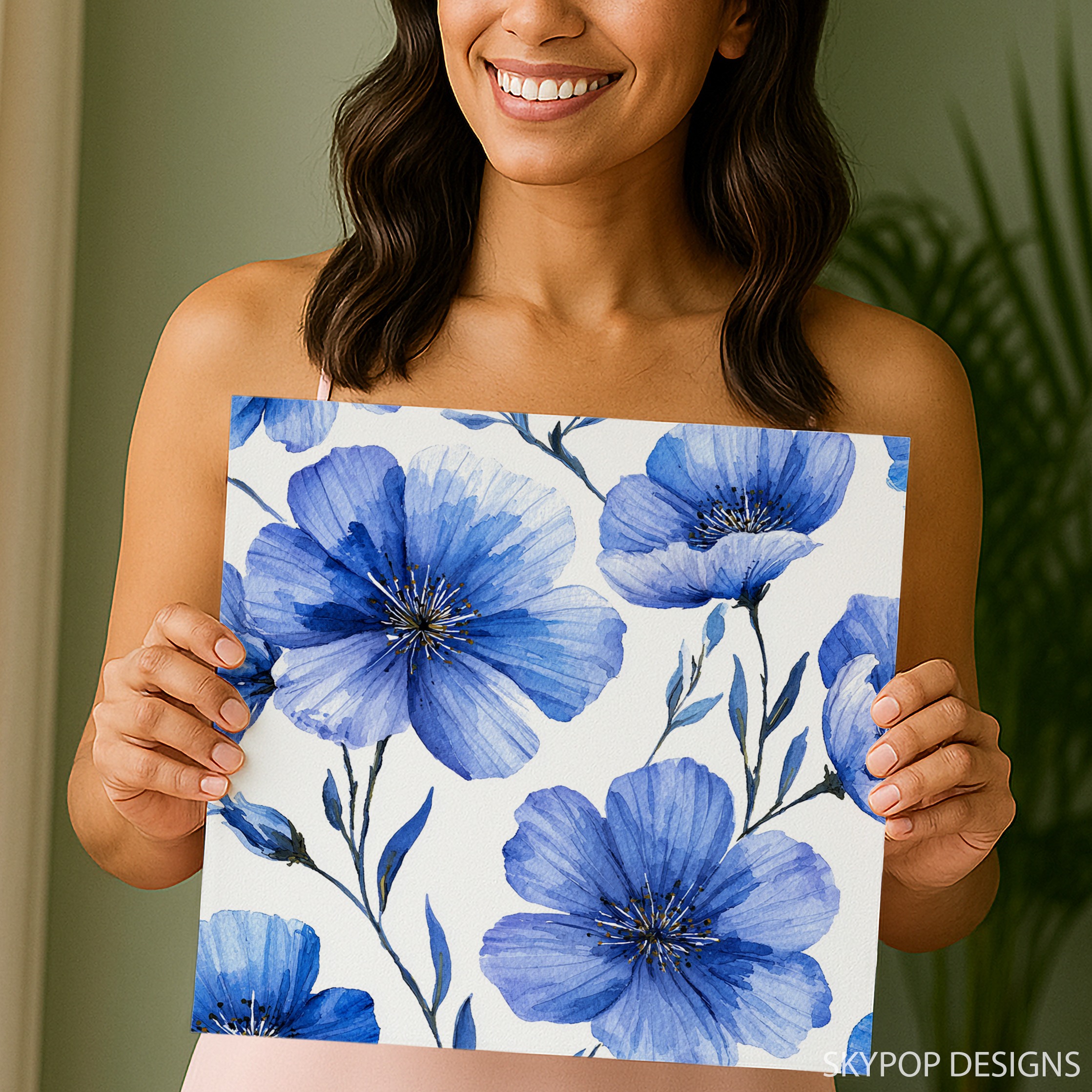 9.jpg Blue Poppy Art