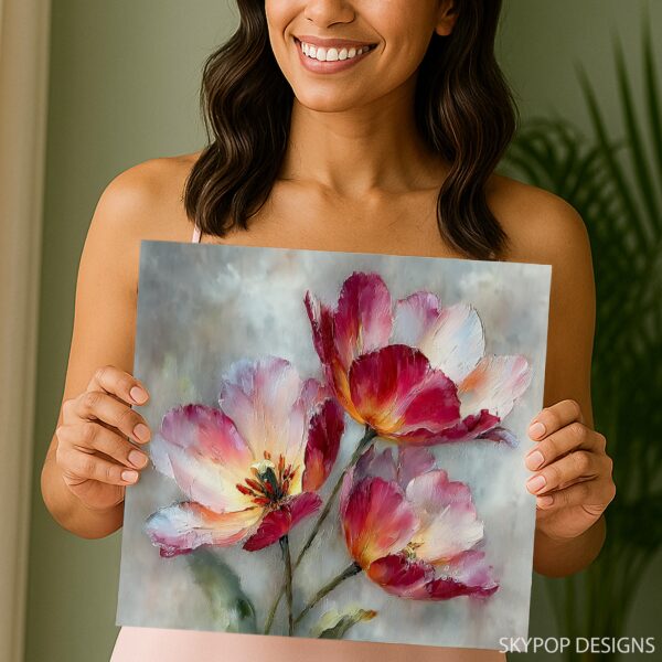 Tulip Bouquet Art