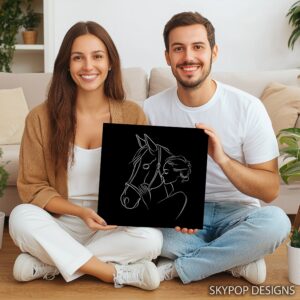 Horse and Rider Art