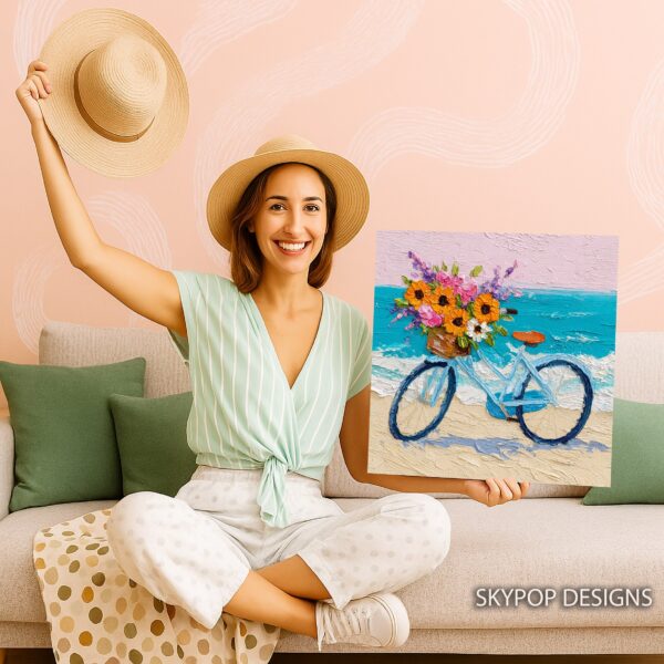Beach Bicycle Art