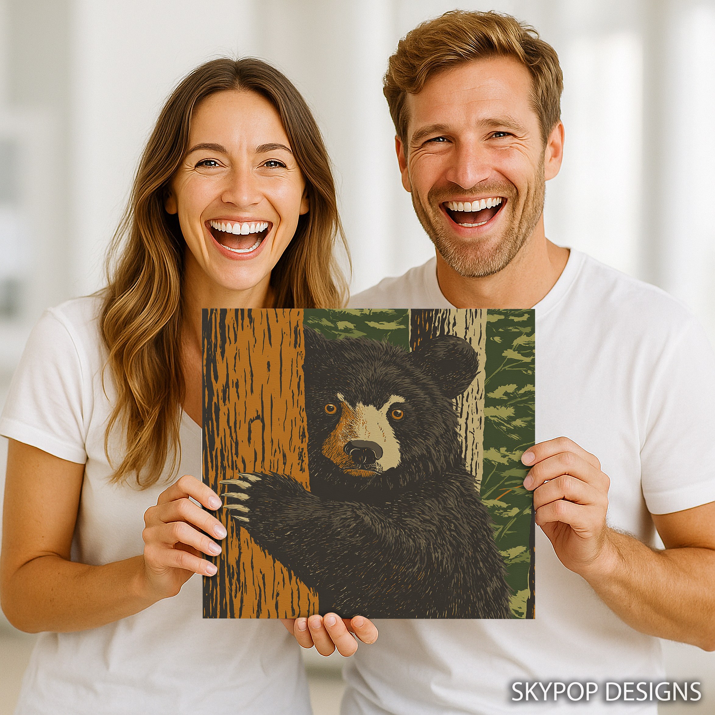 9.jpg Bear Forest Art