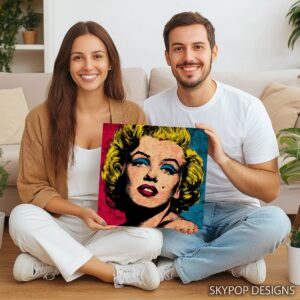 Iconic Blonde Bombshell Art