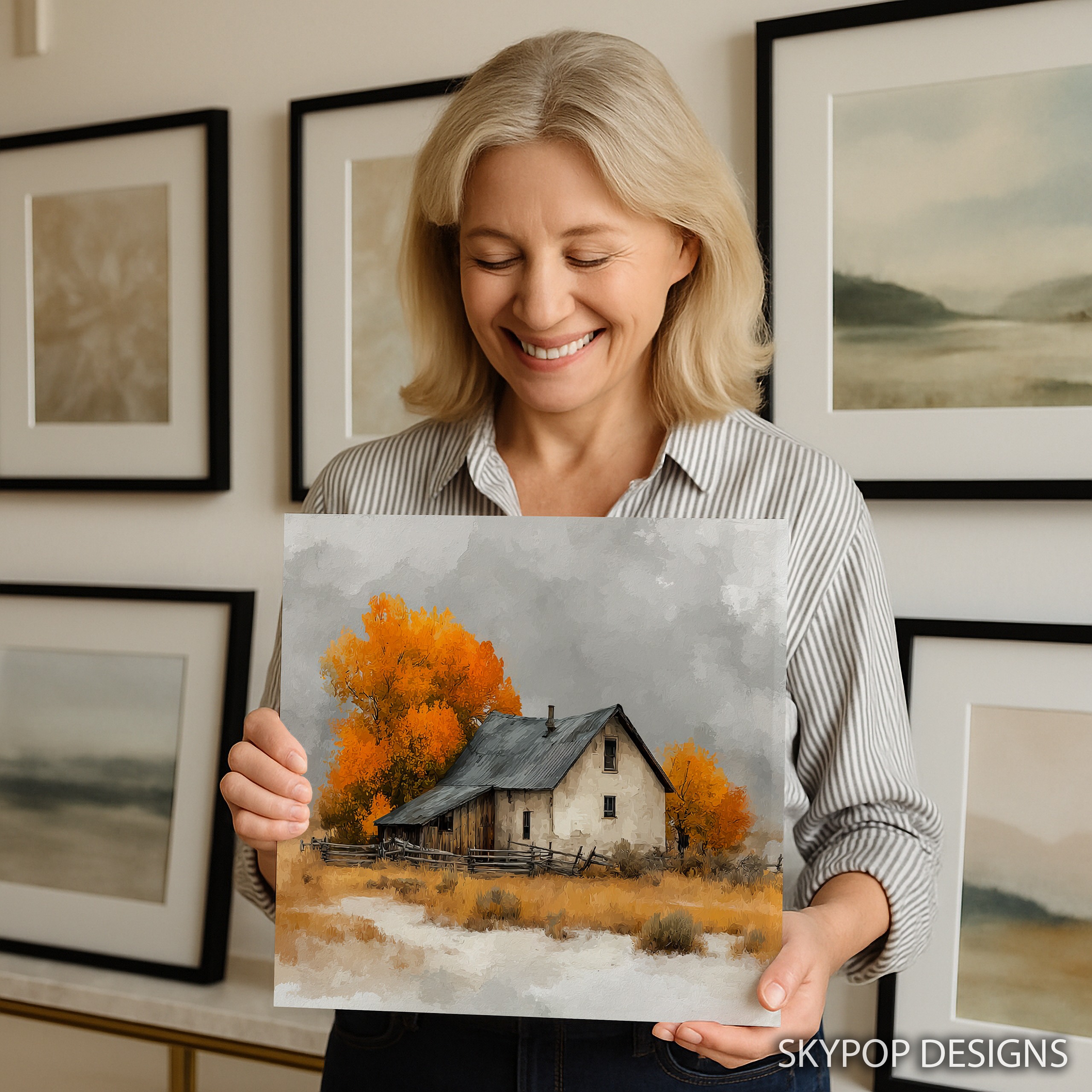 9.jpg Autumn Barn Art