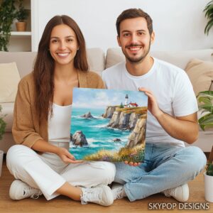 Coastal Lighthouse Art