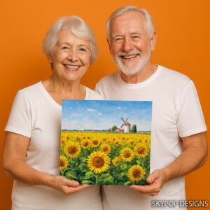 Sunflower Field Art