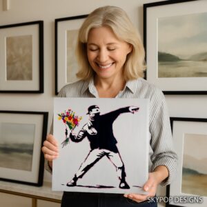 Flower Thrower Art