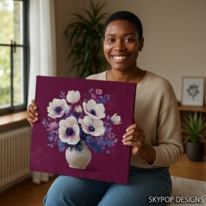 Anemone Bouquet Art