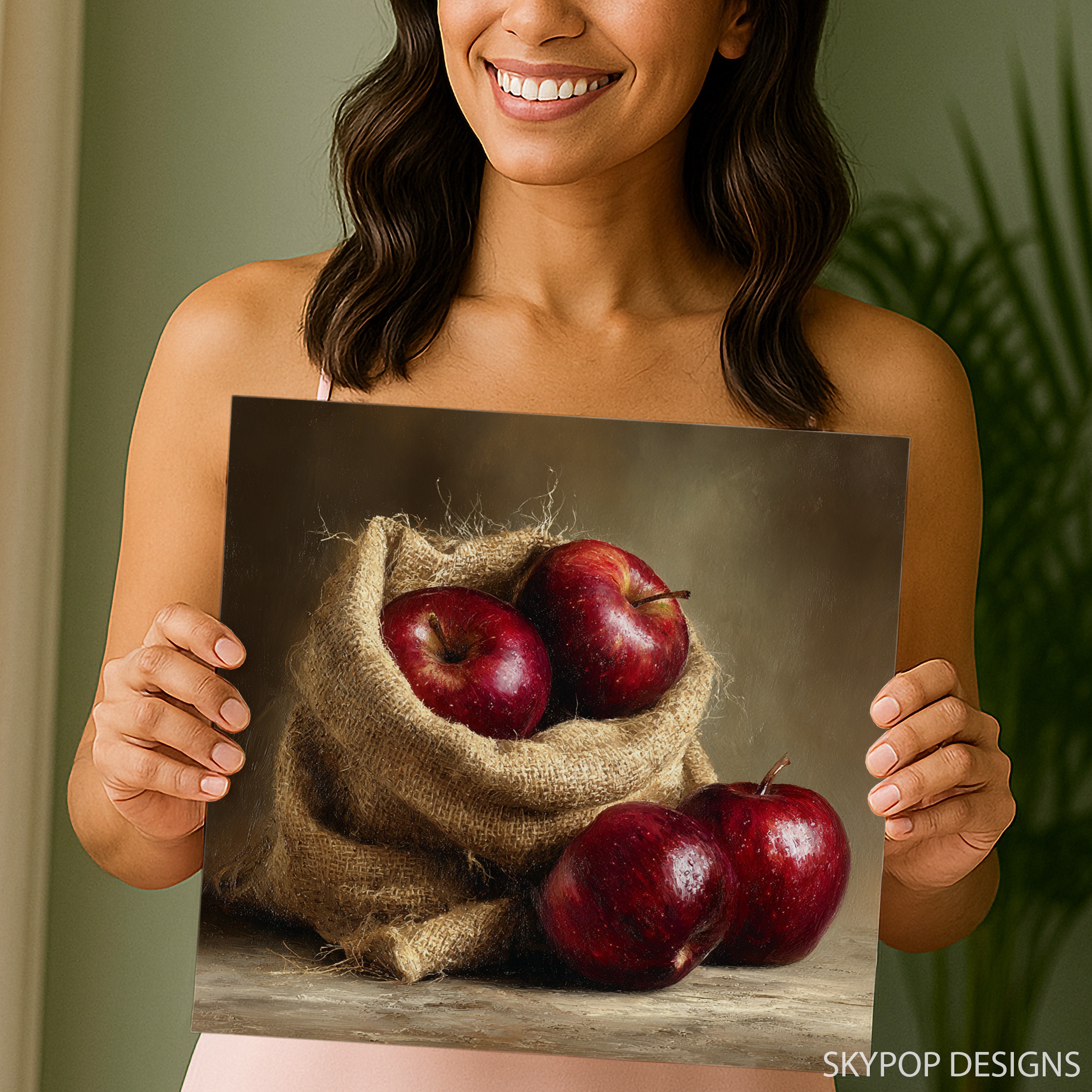 9.jpg Red Apple Art