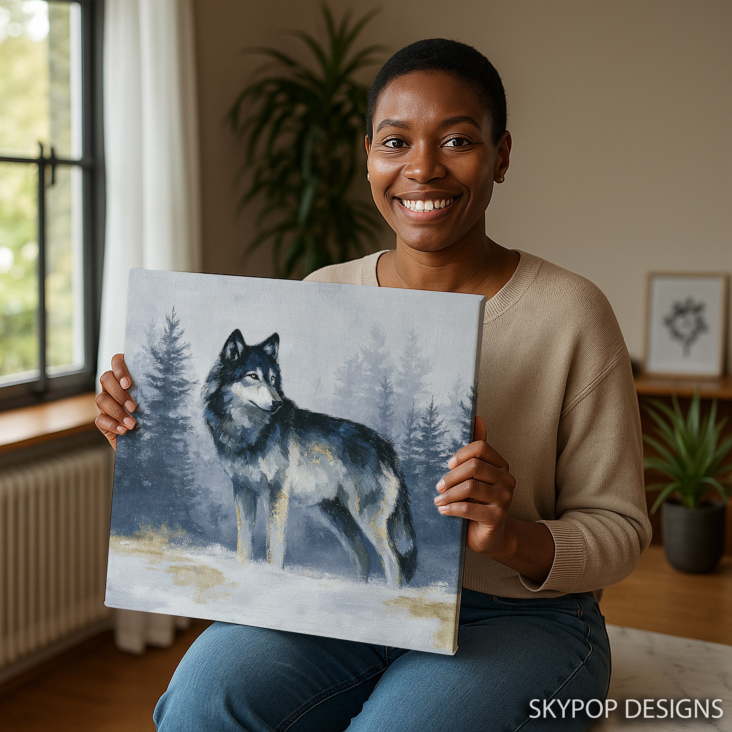 9.jpg Wolf Art