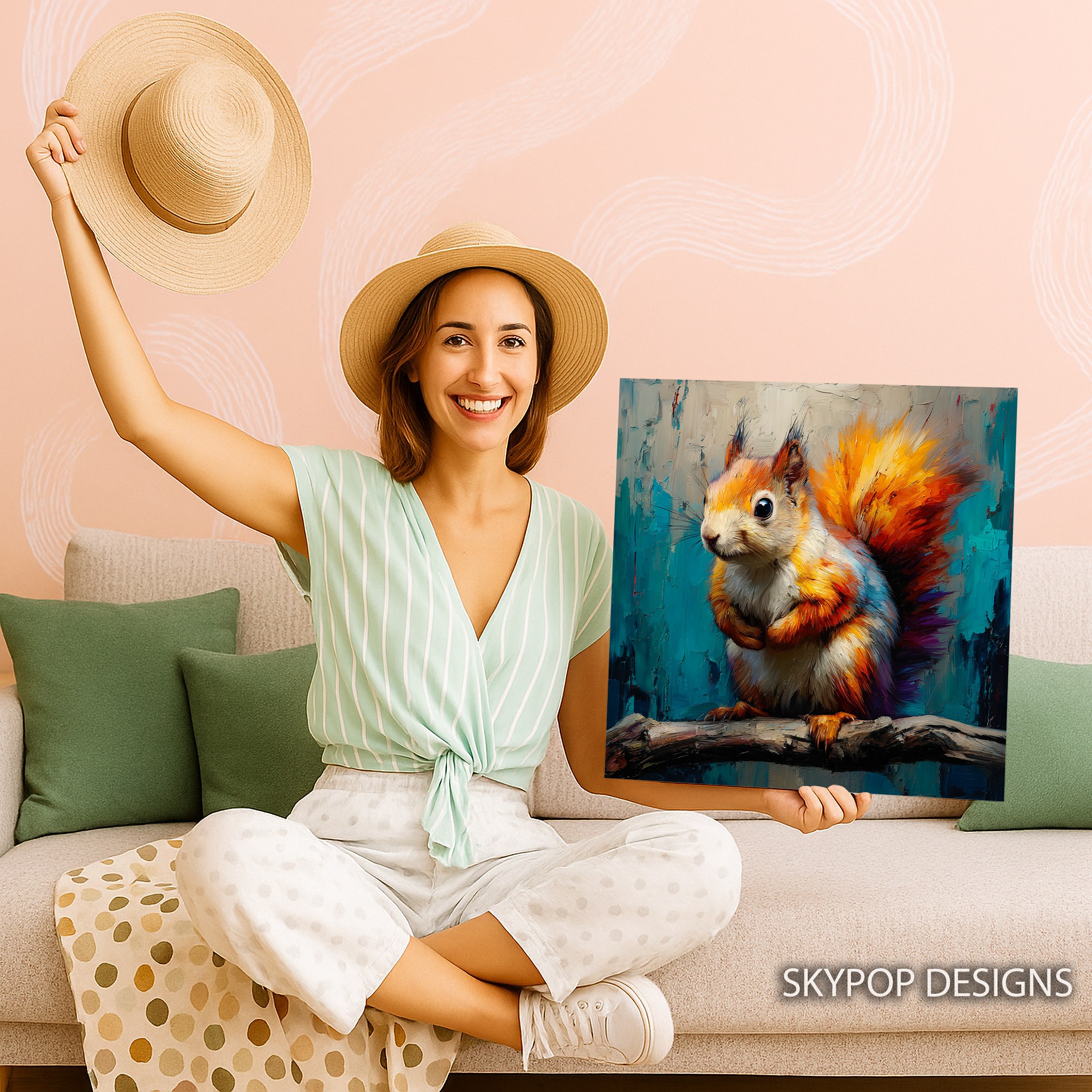 9.jpg Squirrel Art