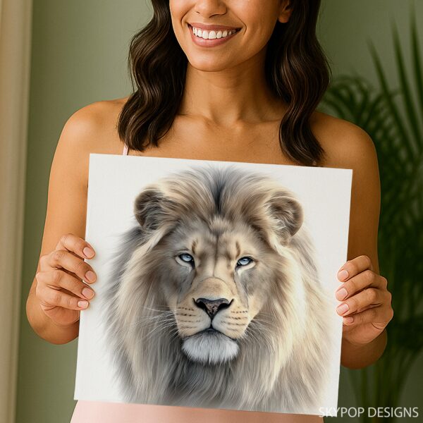Lion Portrait Art
