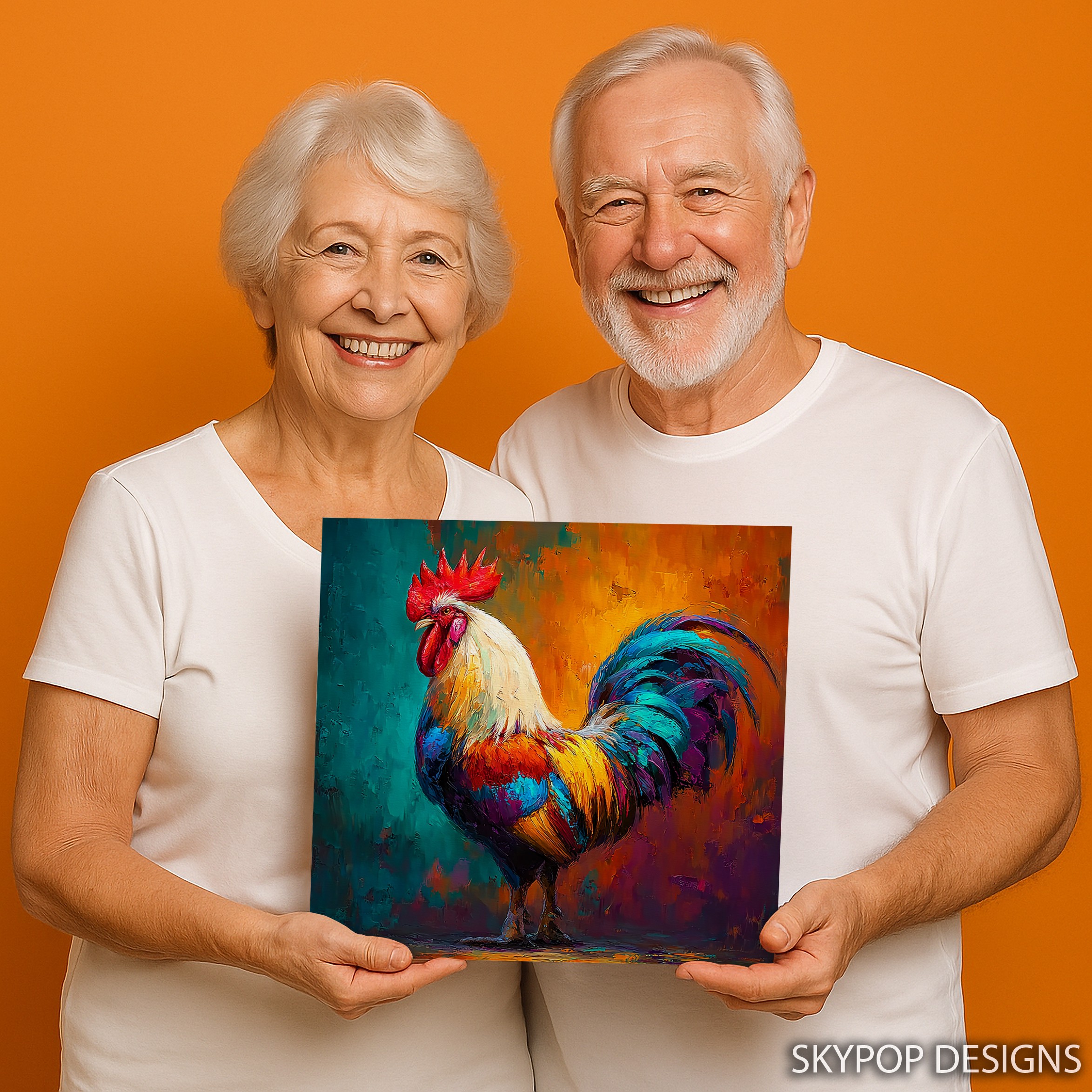 9.jpg Rooster Art