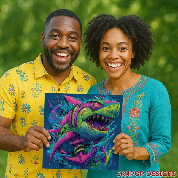 Shark Attack Art