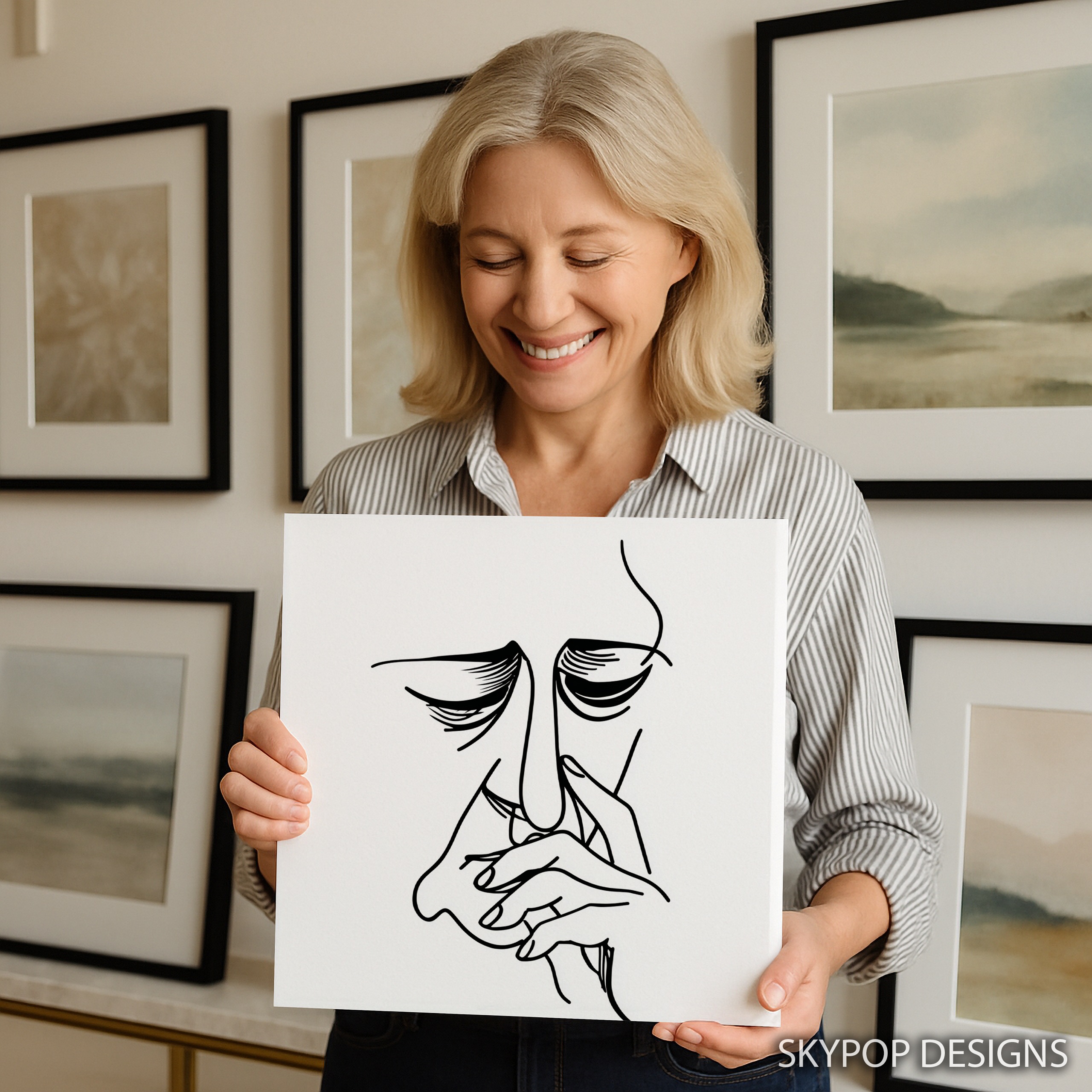 9.jpg Minimal Face Line Art
