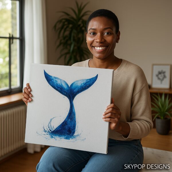 Whale Tail Art