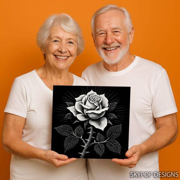 Rose Bloom Art