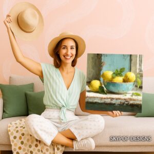 Lemon Bowl Art