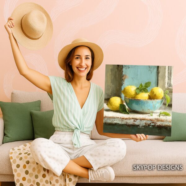 Lemon Bowl Art