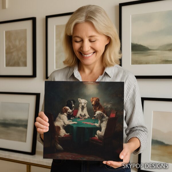 Dogs Playing Poker Art