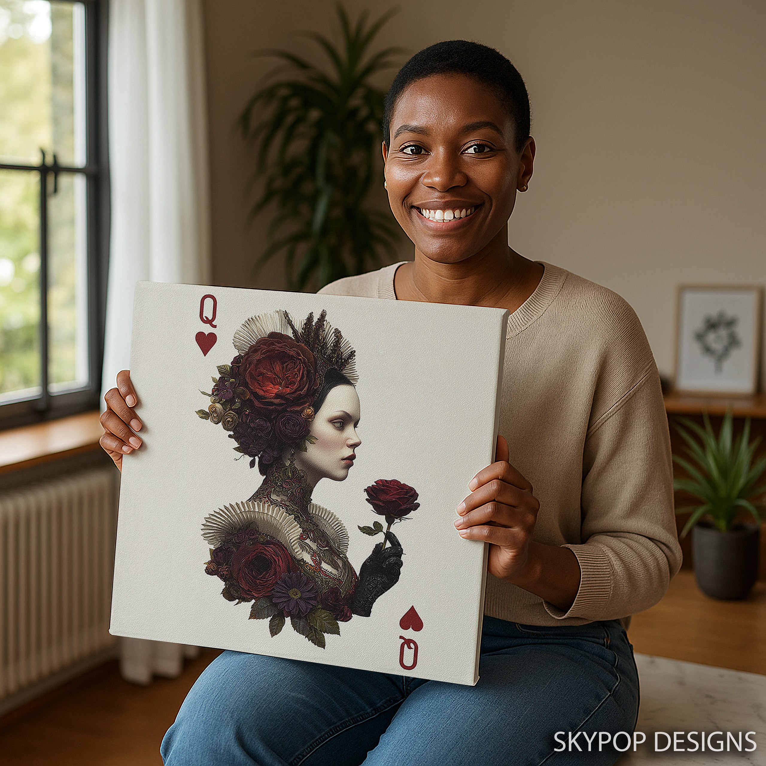 9.jpg Queen of Hearts Art