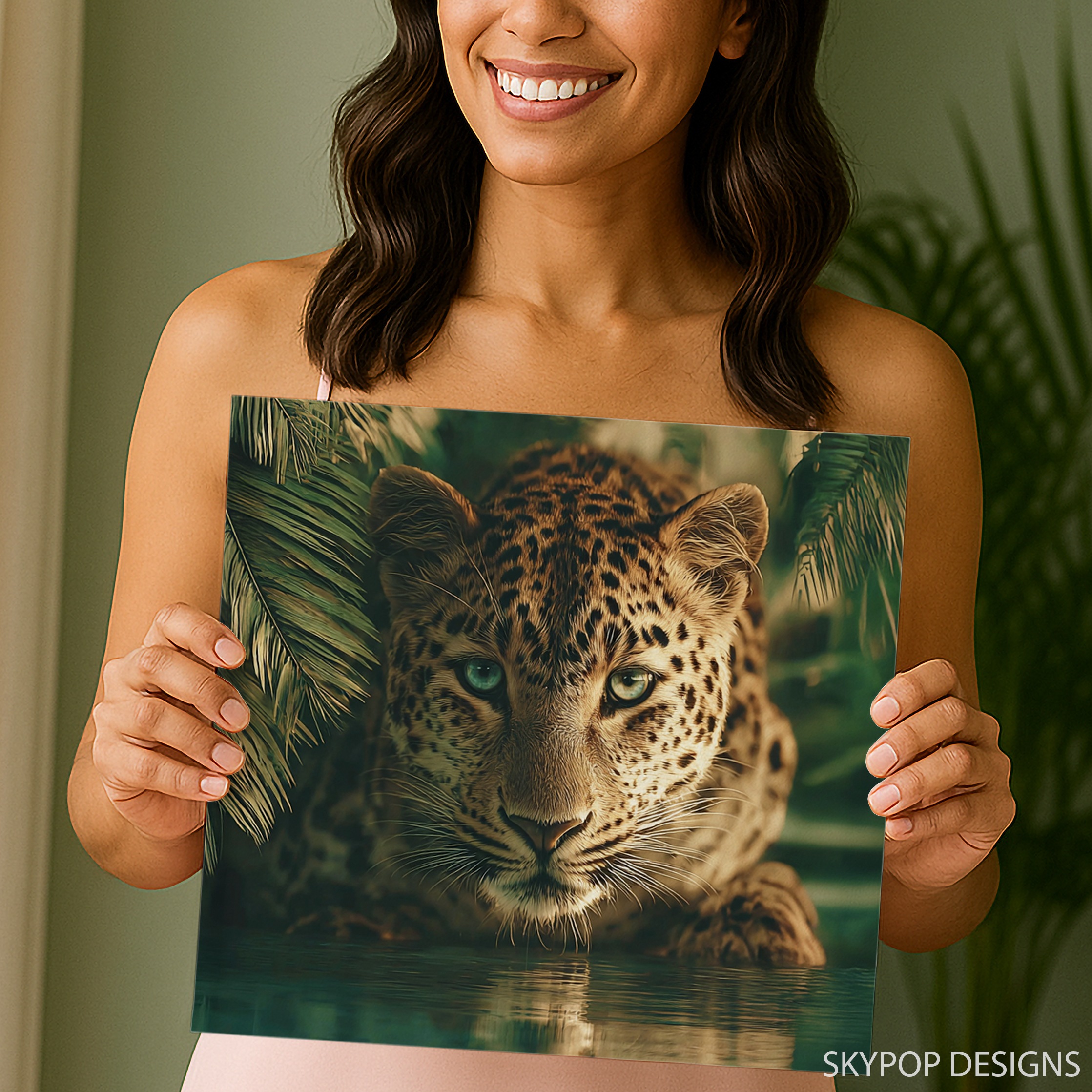 9.jpg Leopard Jungle Art