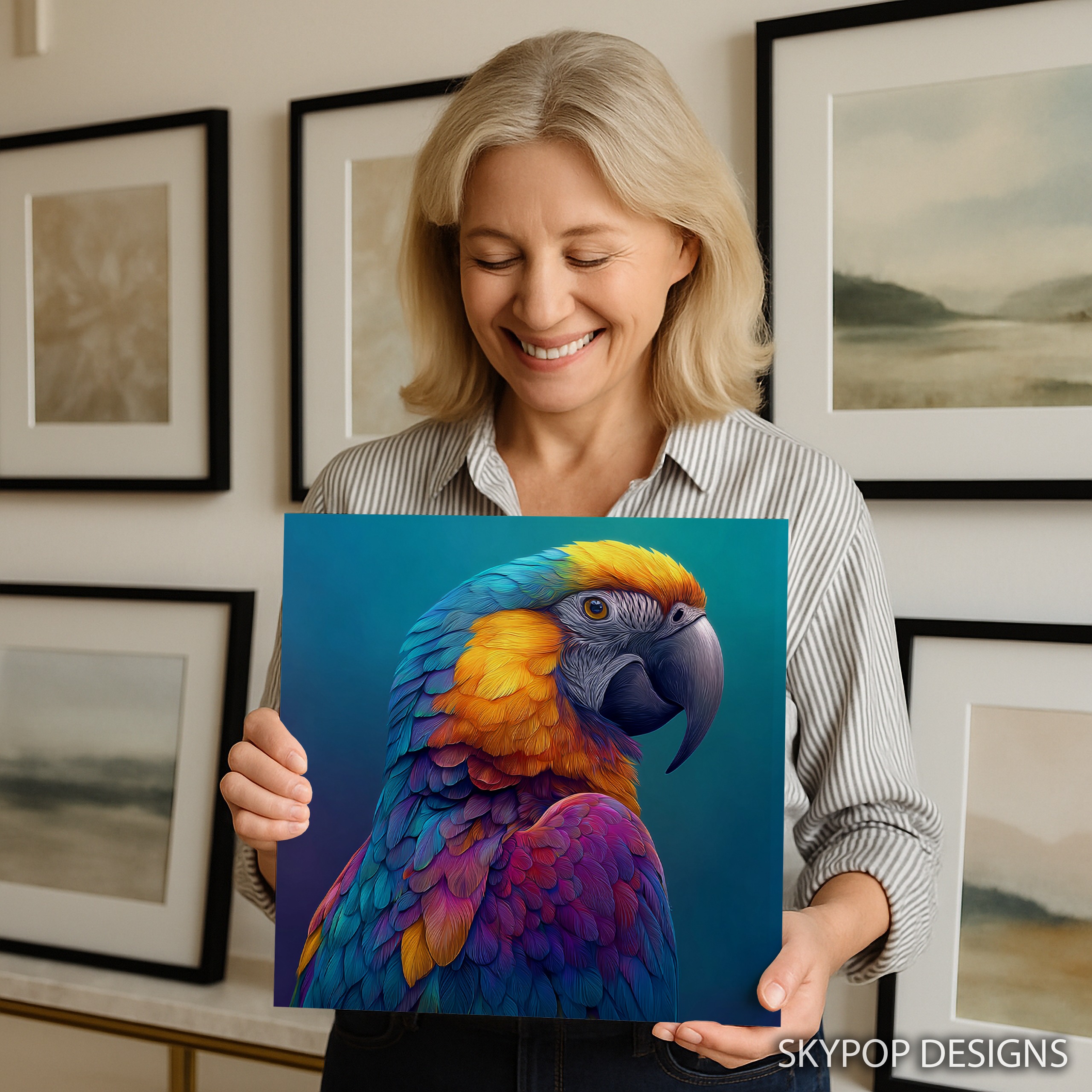 9.jpg Parrot Art