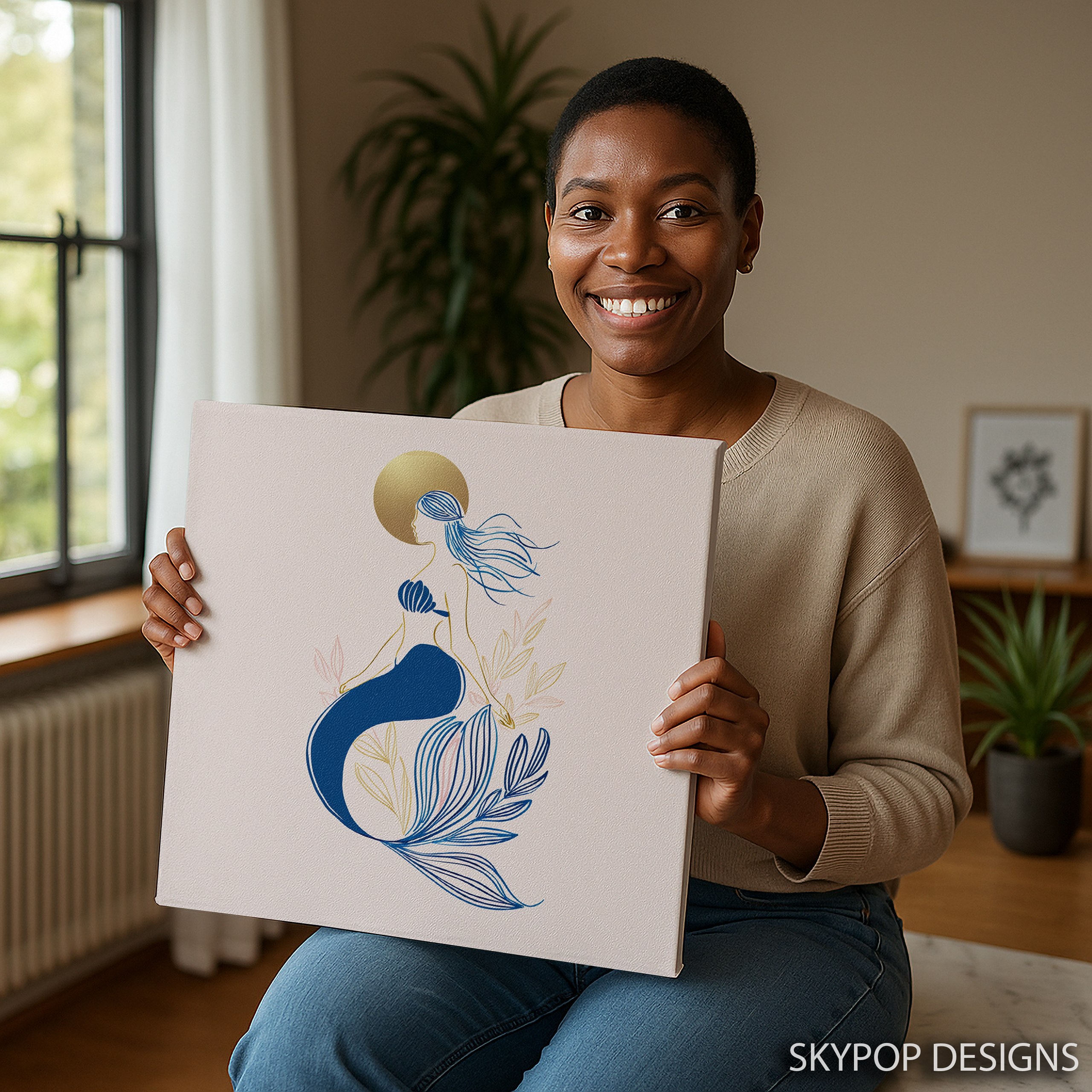 9.jpg Mermaid Silhouette Art