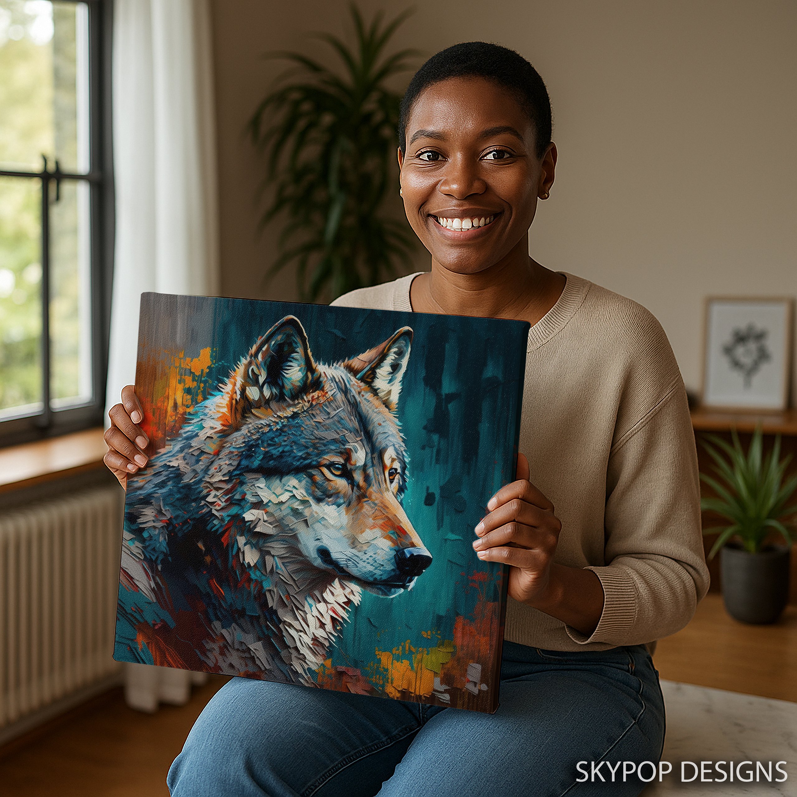 9.jpg Wolf Art