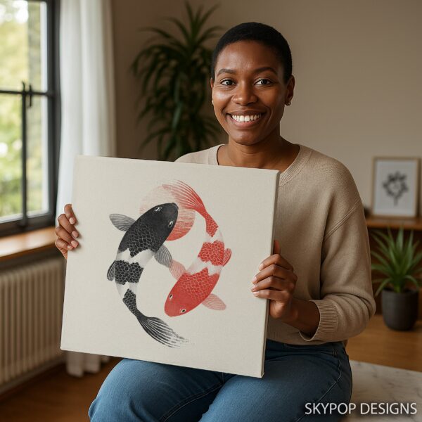 Koi Fish Art