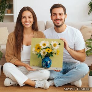 Sunshine Blooms Vase Art