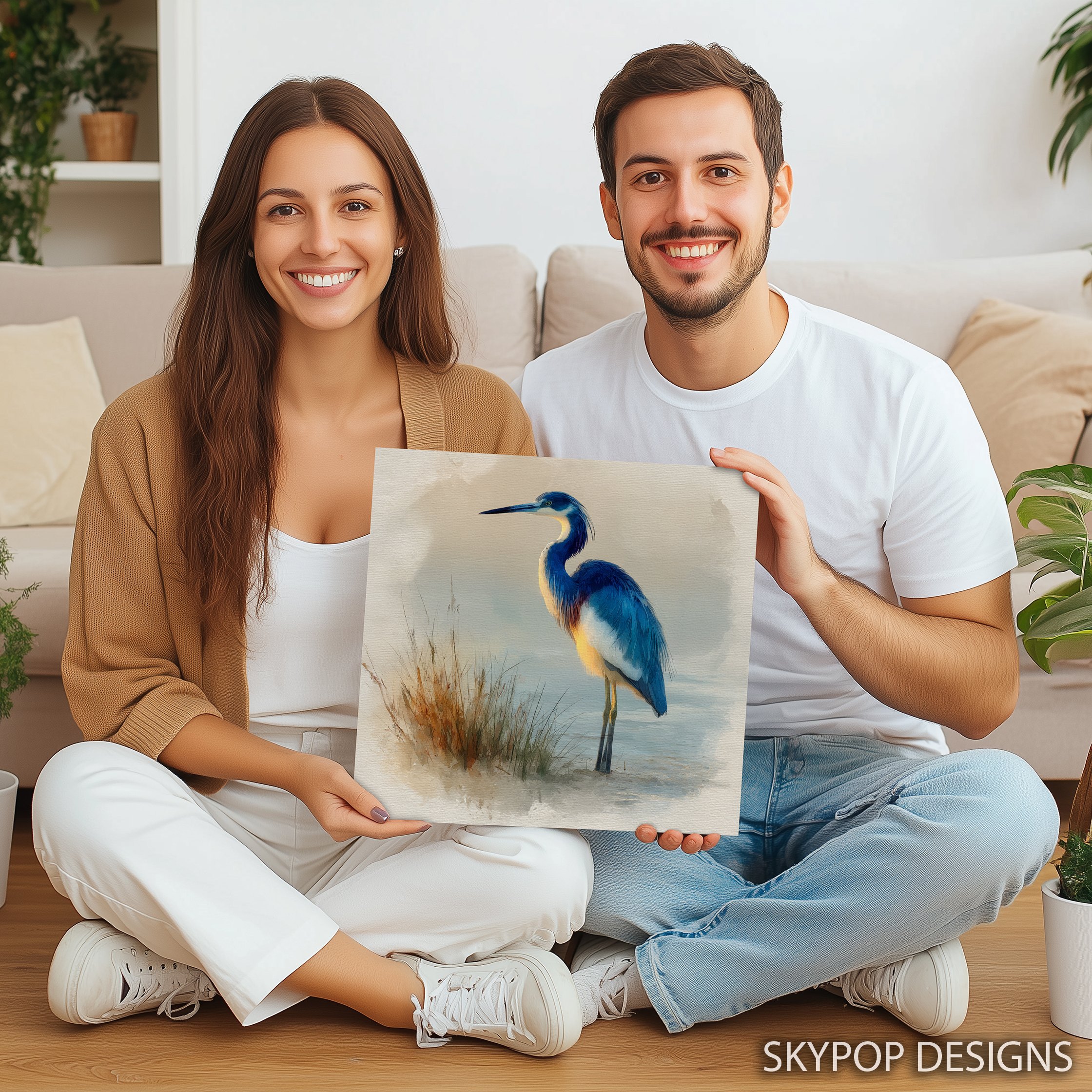 9.jpg Blue Heron Art