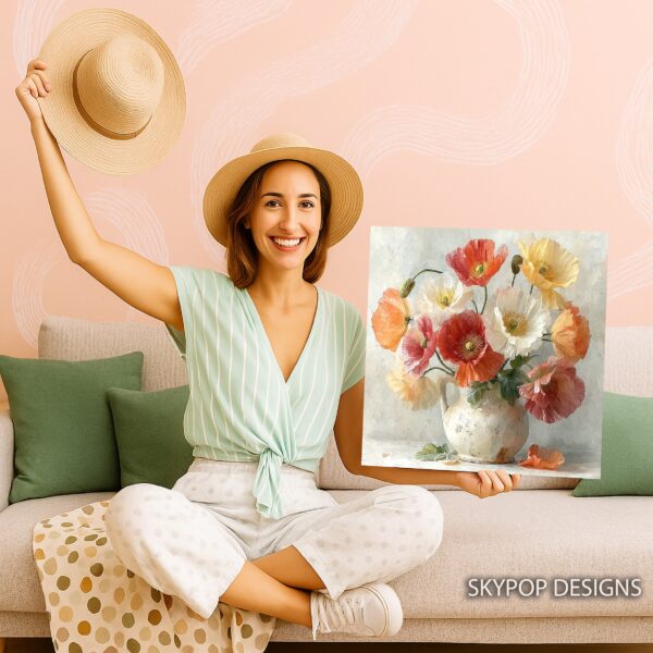 Poppy Bouquet Art