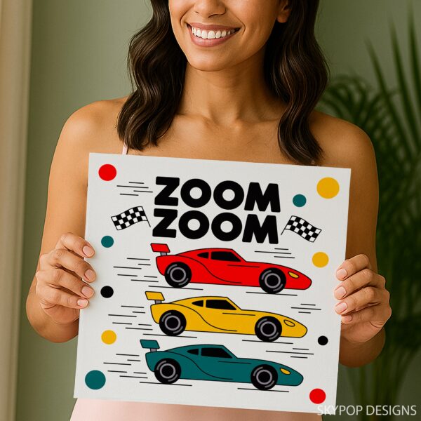 Zoom Zoom Racing Art