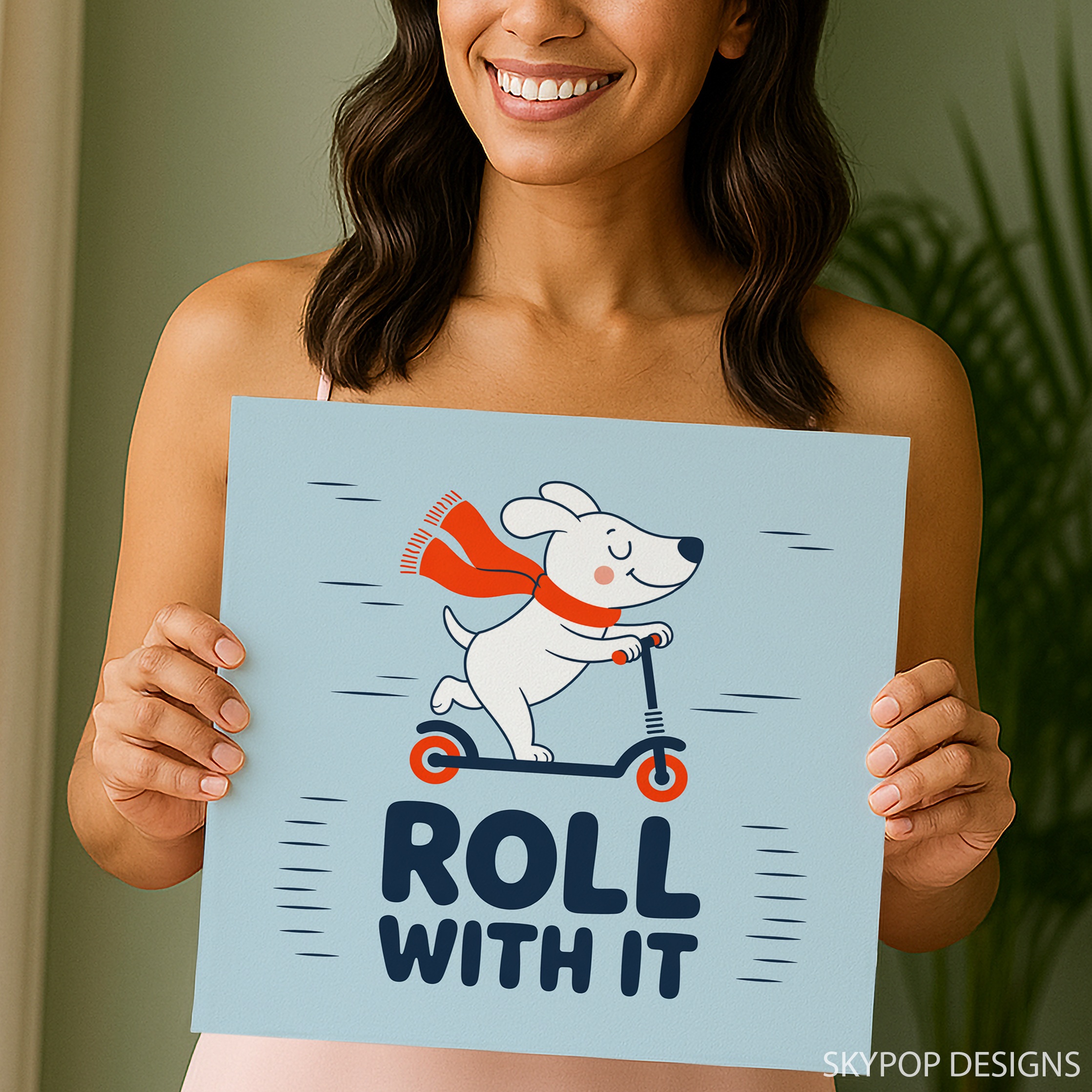 9.jpg Dog Scooter Art