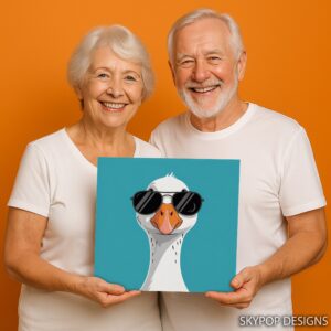 Cool Duck Sunglasses Art
