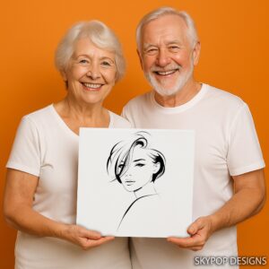 Elegant Silhouette Art