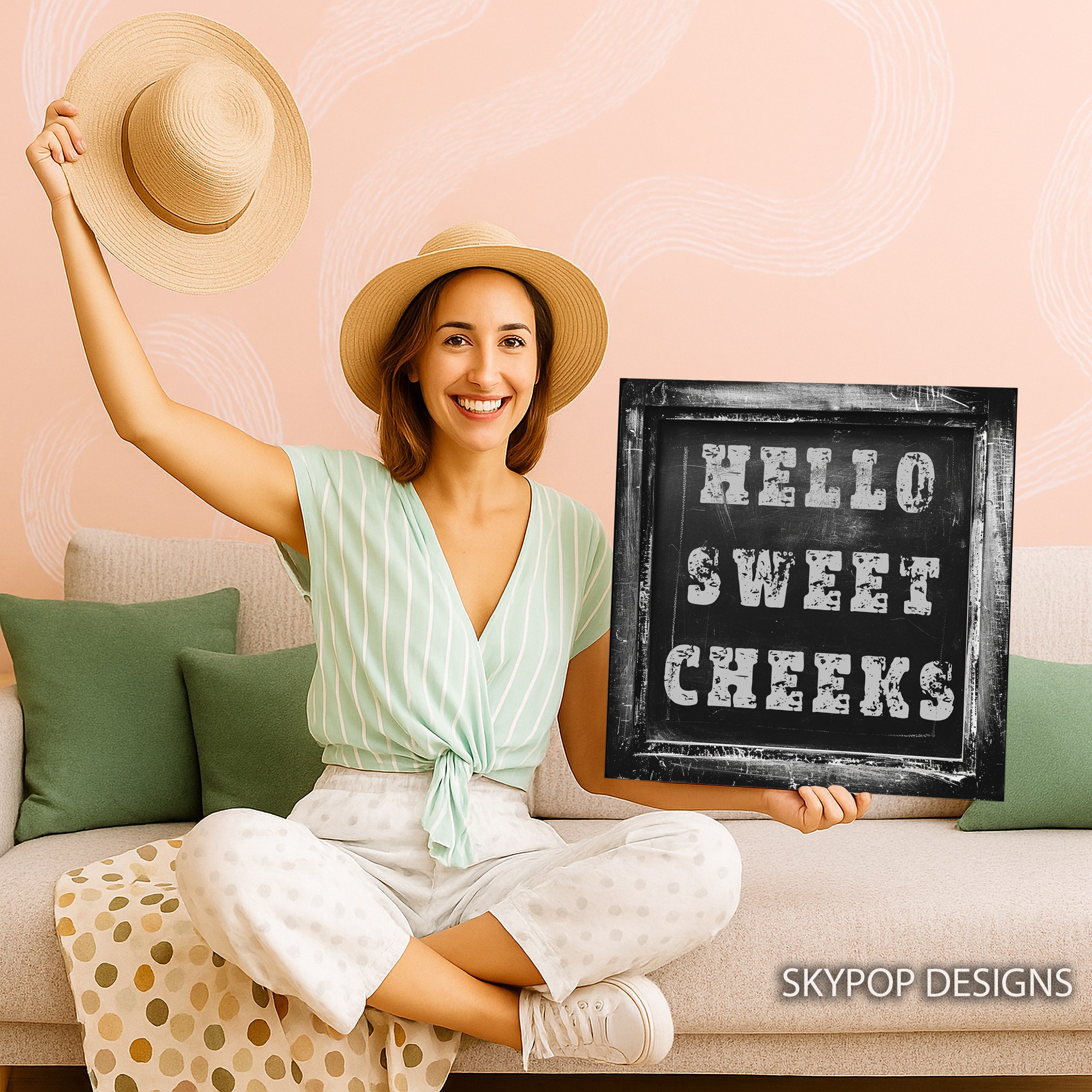 9.jpg Hello Sweet Cheeks Art