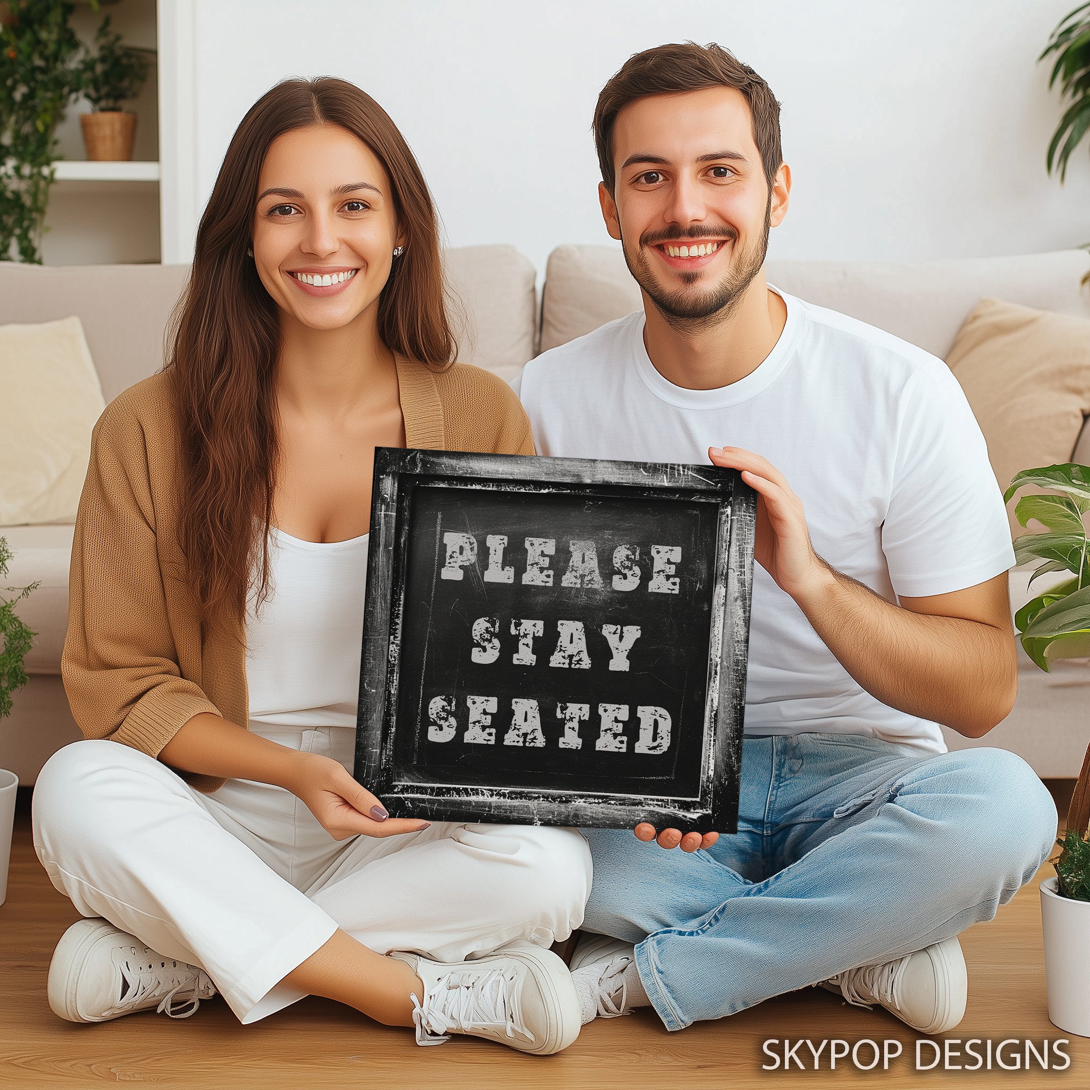 9.jpg Motivational Stay Seated Art