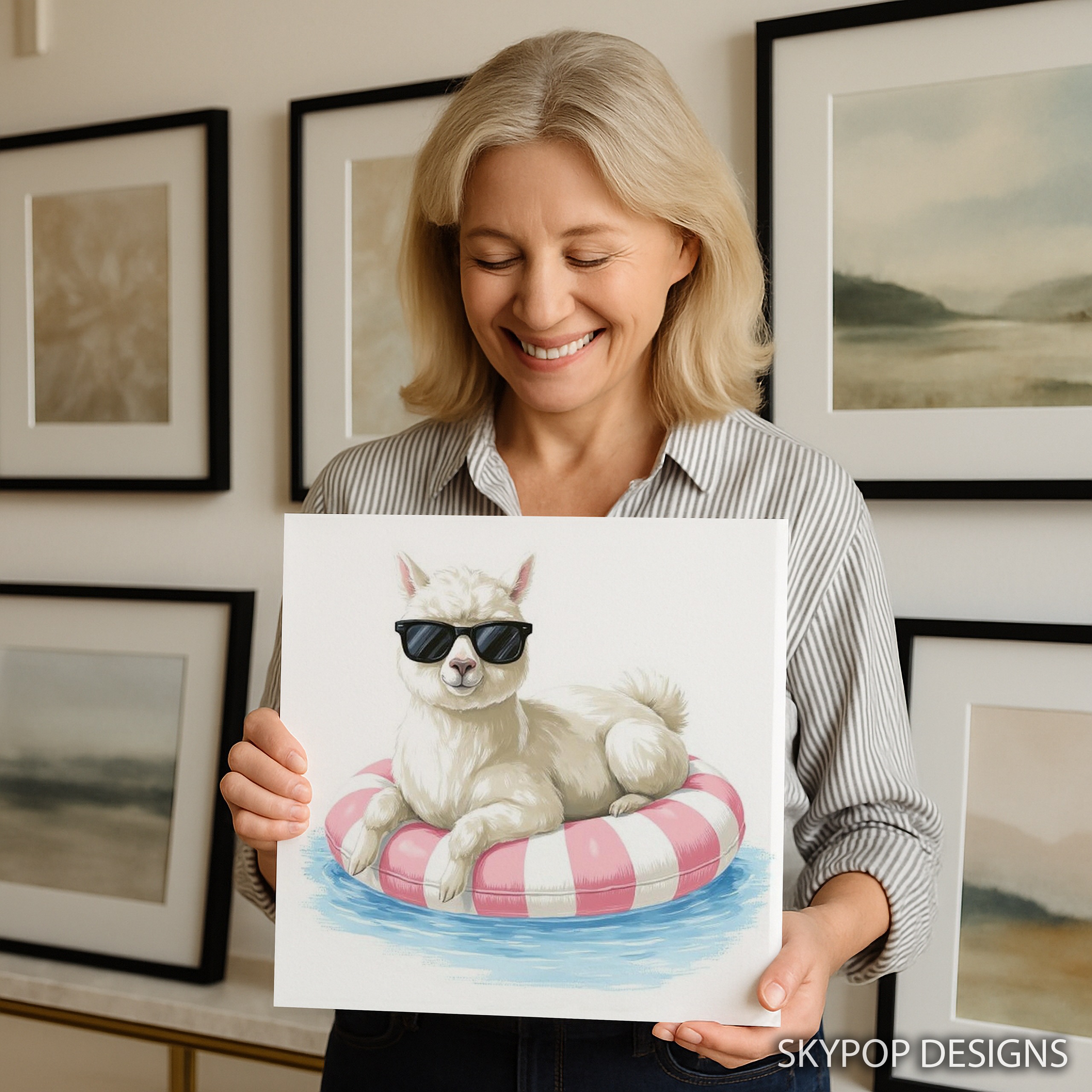 9.jpg Alpaca Float Art