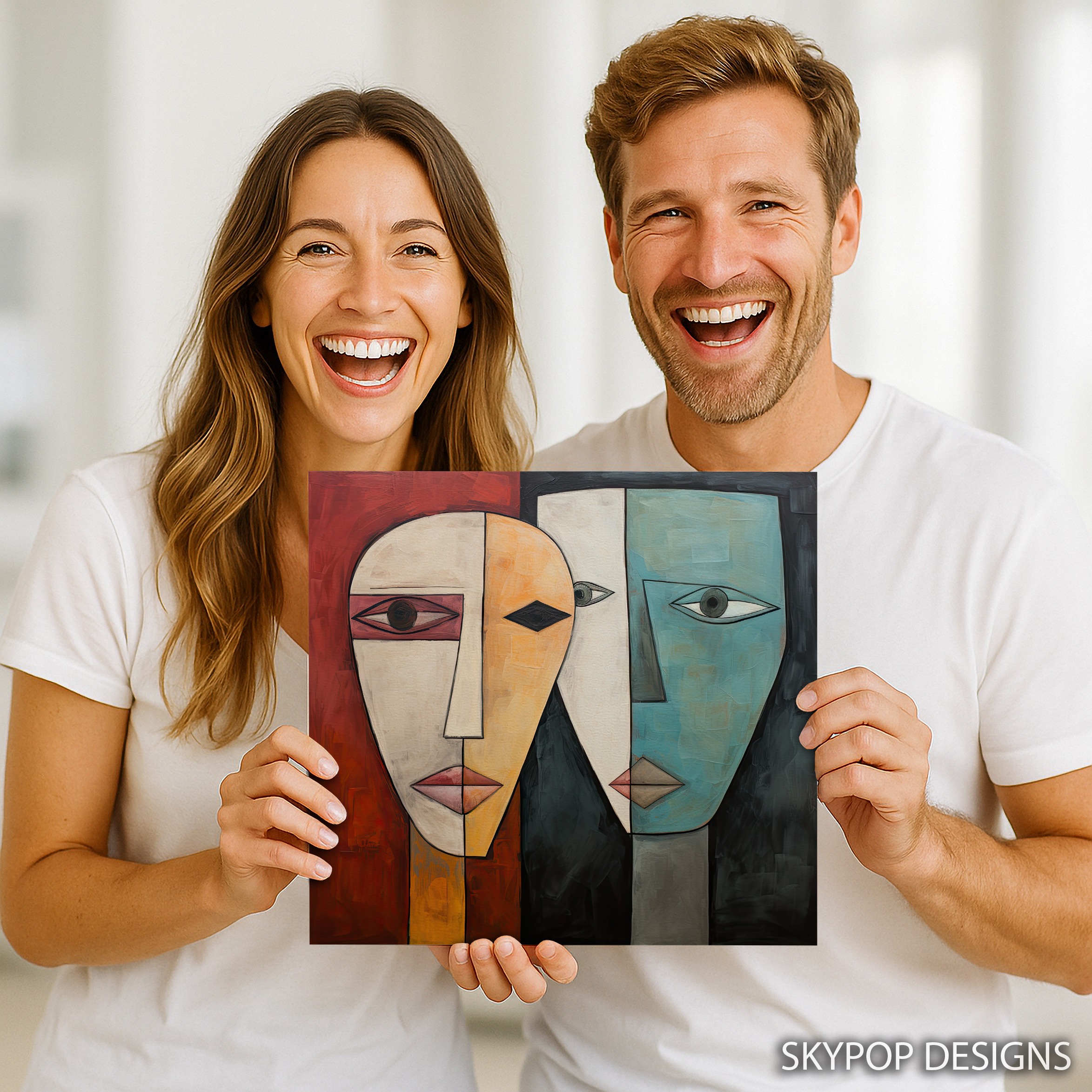 9.jpg Abstract Faces of Expression Art