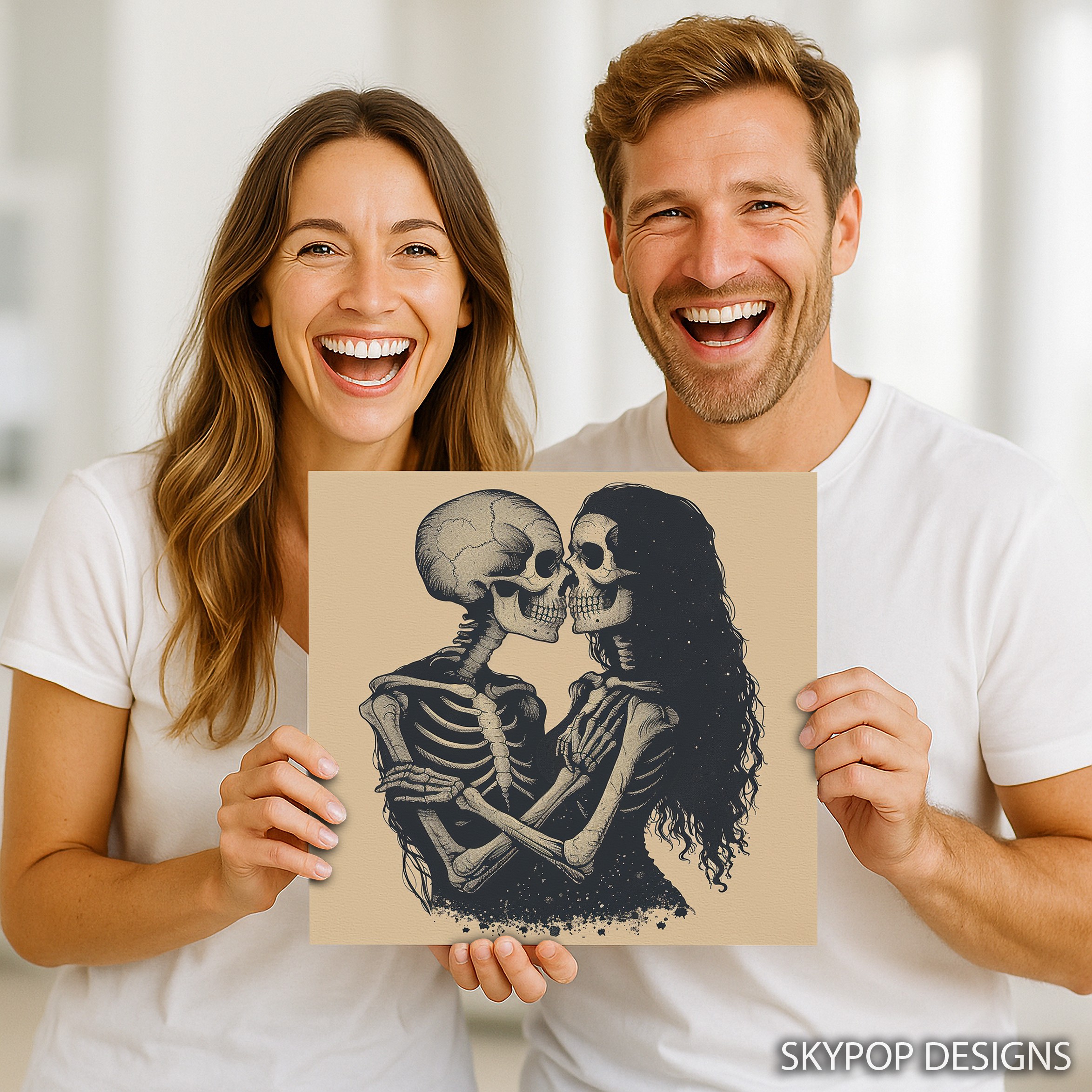 9.jpg Eternal Love Skeleton Art