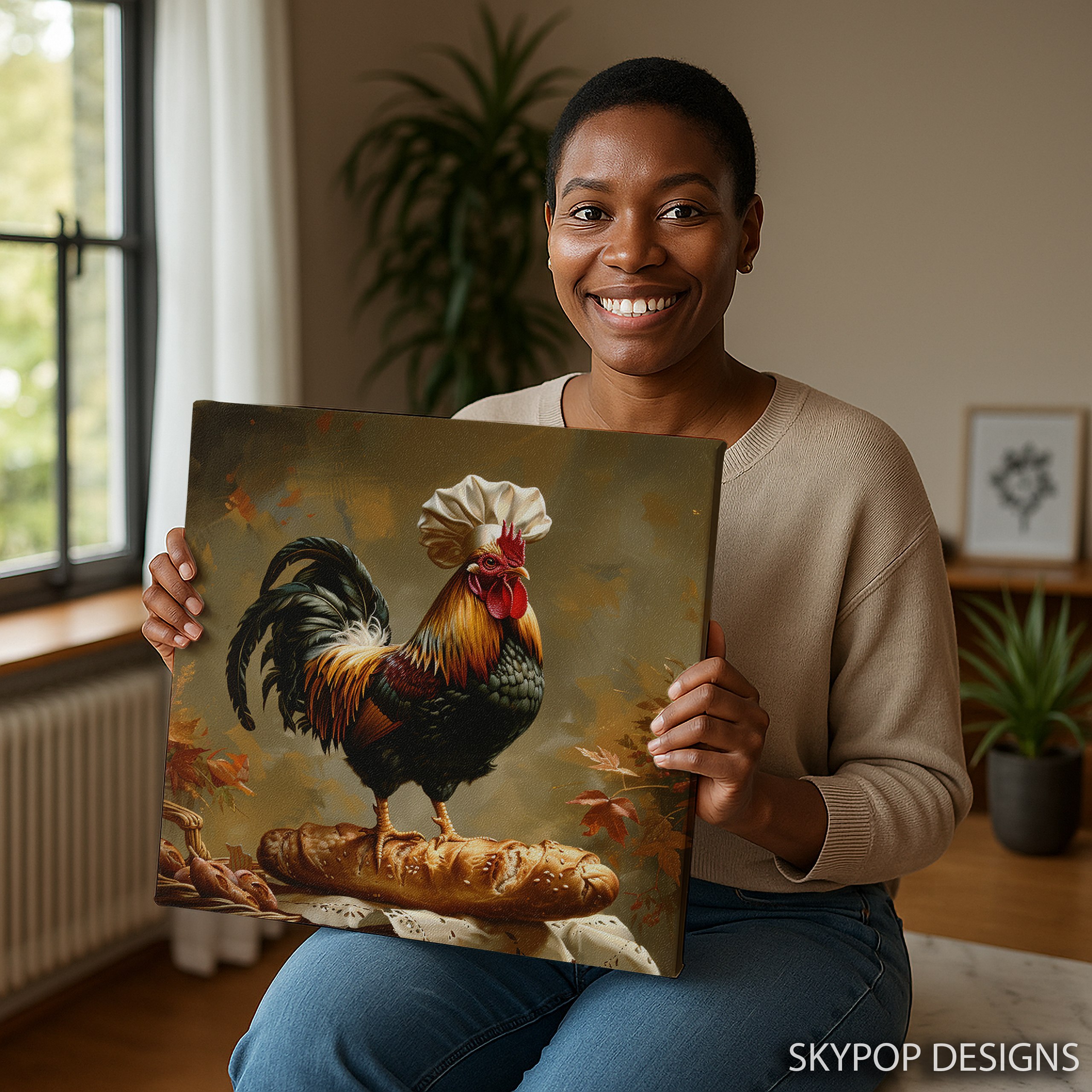 9.jpg Rooster Art