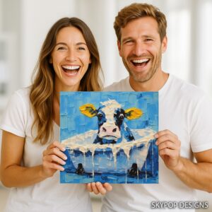 Highland Cow Art