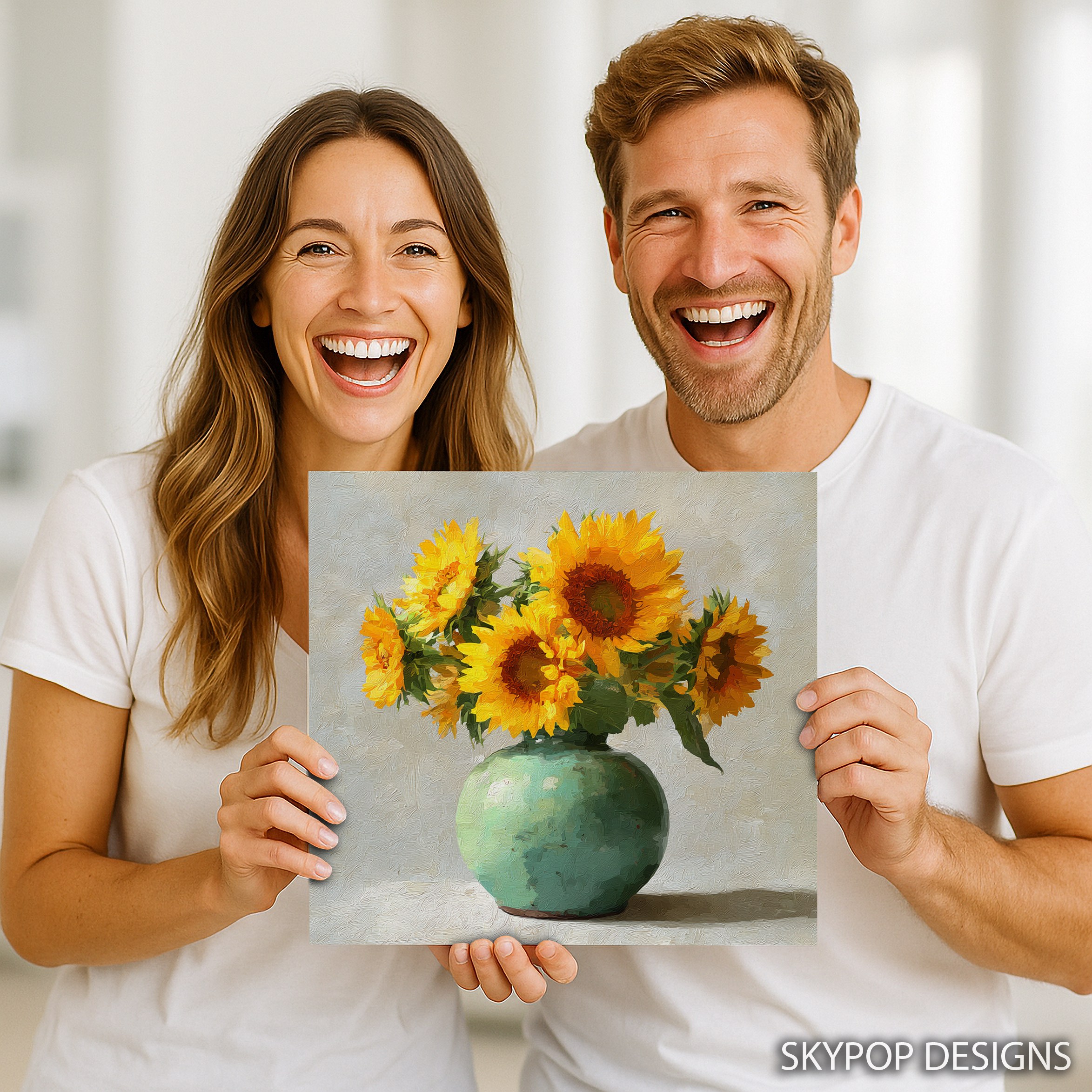 9.jpg Sunflower Vase Art